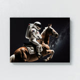 Astronaut Riding A Horse 27 Wall Art