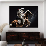 Astronaut Riding A Horse 27 Wall Art
