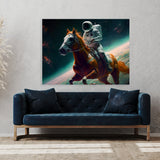 Astronaut Riding A Horse 30 Wall Art