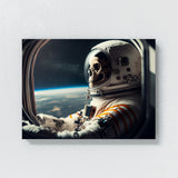 Astronaut Skeleton 81 Wall Art