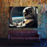 Astronaut Skeleton 81 Wall Art