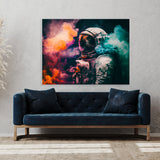 Astronaut Smoke 56 Wall Art