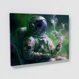 Astronaut Smoking Weed 45 Wall Art
