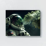 Astronaut Smoking Weed 63 Wall Art