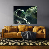 Astronaut Smoking Weed 63 Wall Art
