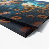 Astronaut Sunflowers 91 Wall Art