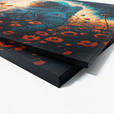 Astronaut Sunflowers 92 Wall Art