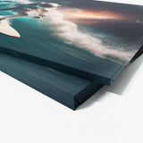 Astronaut Surfing In Space 35 Wall Art