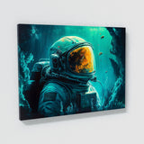 Astronaut Underwater 80 Wall Art