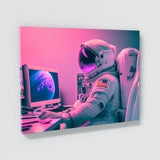 Astronaut Vaporwave 54 Wall Art