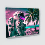 Astronaut Vaporwave 57 Wall Art