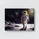 Astronaut Walking On The Moon 58 Wall Art