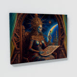 Dmt Trippy Alien Creating Earth 36 Wall Art