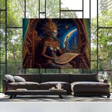 Dmt Trippy Alien Creating Earth 36 Wall Art