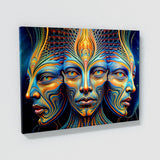 Dmt Trippy Aliens 109 Wall Art