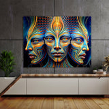 Dmt Trippy Aliens 109 Wall Art