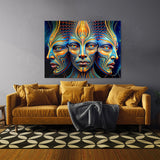 Dmt Trippy Aliens 109 Wall Art