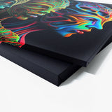 Dmt Trippy Aliens 110 Wall Art