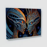 Dmt Trippy Aliens 89 Wall Art