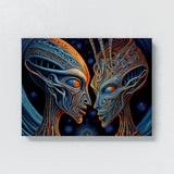 Dmt Trippy Aliens 89 Wall Art
