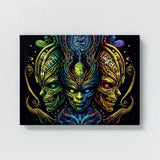 Dmt Trippy Aliens 92 Wall Art