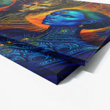 Dmt Trippy Aliens 94 Wall Art