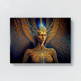 Dmt Trippy Angel 47 Wall Art