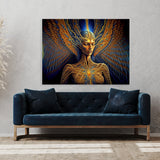 Dmt Trippy Angel 47 Wall Art