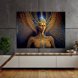 Dmt Trippy Angel 47 Wall Art