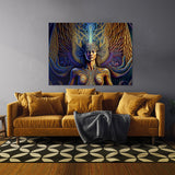 Dmt Trippy Angel 48 Wall Art