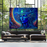 Dmt Trippy Celestial Aura 1 Wall Art