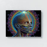 Dmt Trippy Celestial Aura 11 Wall Art