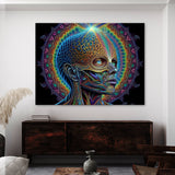 Dmt Trippy Celestial Aura 11 Wall Art