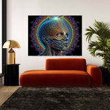 Dmt Trippy Celestial Aura 11 Wall Art