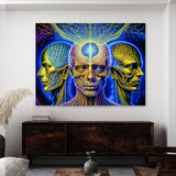 Dmt Trippy Celestial Aura 9 Wall Art