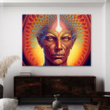 Dmt Trippy Consciousness 83 Wall Art
