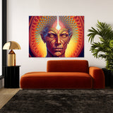 Dmt Trippy Consciousness 83 Wall Art