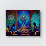 Dmt Trippy Couch Trip 31 Wall Art