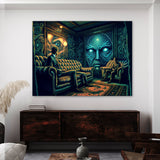 Dmt Trippy Couch Trip 53 Wall Art