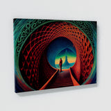 Dmt Trippy Entering Dmt Tunnel 65 Wall Art