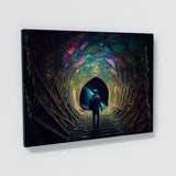 Dmt Trippy Entering Dmt Tunnel 71 Wall Art