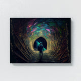 Dmt Trippy Entering Dmt Tunnel 71 Wall Art