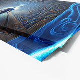 Dmt Trippy Entering Dmt Tunnel 74 Wall Art