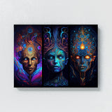 Dmt Trippy Entities 14 Wall Art
