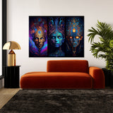 Dmt Trippy Entities 14 Wall Art