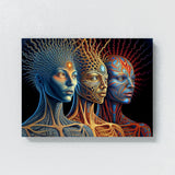Dmt Trippy Entities 27 Wall Art