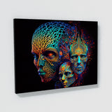 Dmt Trippy Entities 33 Wall Art