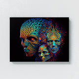 Dmt Trippy Entities 33 Wall Art