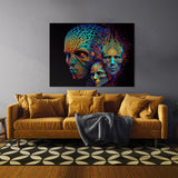 Dmt Trippy Entities 33 Wall Art