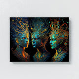 Dmt Trippy Entities 34 Wall Art
